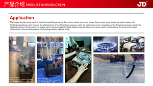 Pompe de surpression à gaz JD CE ISO Super sound-off Micro compresseur à membrane électrique Pompe à <span class=keywords><strong>air</strong></span> pour chauffe-<span class=keywords><strong>eau</strong></span> à gaz - Product Image 3