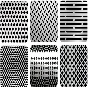 Tôle perforée décorative en acier inoxydable 304/316 à trous ronds, maille métallique perforée, soudage, découpe - Product Image 6