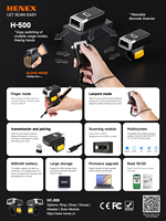 Escáner de Código de Barras de Muñeca 3 en 1 con Conexión USB 2.4G, Guante con Escáner de Código de Barras para Recolección y Embalaje, para Seguimiento de Paquetes, Garantía de 1 Año