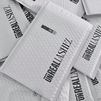 Guandu Individuelles Logo Umweltfreundliche Recycelbare Biologisch Abbaubare Wasserdichte Kraft-Versandtasche Gepolsterte Luftpolsterumschläge für den Versand