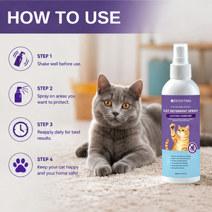 Fabricant OEM/ODM – Nouveau Spray Dissuasif pour Chats aux Extraits Végétaux Naturels – Anti-Rayures – Pour Empêcher les Chats de Gratter - Product Image 5