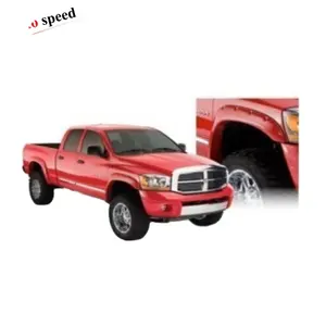 Çamurluk genişletici DODGE RAM 1500 için 06-08 4PSC ve kısa yatak, ABS donuk lehçe