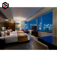 Ensemble de lit de luxe moderne sur mesure Foshan, en bois/métal, pour appartement – Solution complète de mobilier hôtelier Foshan