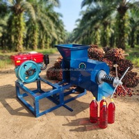 Automatische 500kg/uur kleine schaal palmolie-extractiemachine met hoge opbrengst palmvruchtenpers expeller