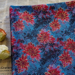 Tissu en dentelle jacquard brodé africain pour robes et sacs pour femmes, 100% polyester, tulle français, dentelle nigériane - Product Image 1