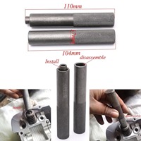 Kit d'outils d'installation pour motocyclette et voiture Cylindres de ressort de compresseur Séparateur de soupape Outils de véhicule Retenue de ressort de soupape
