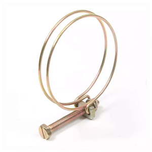 201 thép không gỉ Xoắn mùa xuân kẹp với M8 Bolt đôi dây và ống clip cho dây hose Metric Hệ thống đo lường - Product Image 4