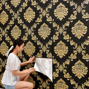Carreaux de papier peint imperméable en vinyle, Super bon marché, décoration de maison en brique 3d, auto-adhésif <span class=keywords><strong>pvc</strong></span> - Product Image 1