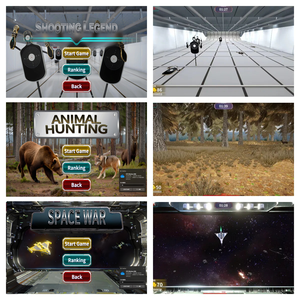 La caméra 60fps répond rapidement au simulateur de tir virtuel AR Projection interactive Multi ID Laser jeu de <span class=keywords><strong>chasse</strong></span> avec 6 thèmes - Product Image 2