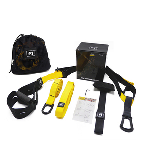 Thuistraining Touw <span class=keywords><strong>Rubber</strong></span> Handvat Trainingsriem Gym Professionele Verstelbare Ophanging Trainerriemen - Product Image 1