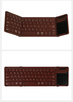 Clavier pliable sans fil nouvelle génération avec pavé tactile et clavier numérique - Clavier pliable double mode pour ordinateur de bureau