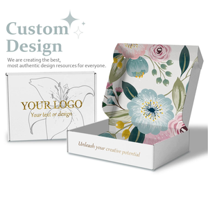 Doanh nghiệp nhỏ tùy chỉnh logo in giấy kraft vận chuyển hộp sóng bưu phẩm bao bì các tông Matt cán cho quà tặng - Product Image 1