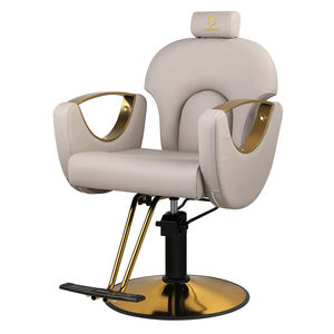 Fauteuil de barbier hydraulique inclinable et rotatif avec roulettes de haute qualité à roulement fluide - Product Image 4