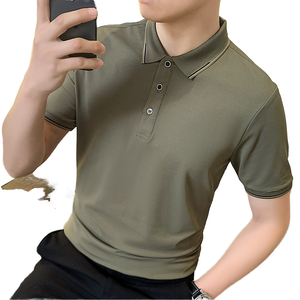 เสื้อแขนสั้นปักโลโก้ตามสั่ง งานปักคุณภาพสูง ผ้าถักโพลีเอสเตอร์/คอตตอน ป้องกันการเป็นขุย ไซส์ใหญ่พิเศษ 4XL ผลิตโดย Sehe Fashion ODM - Product Image 1