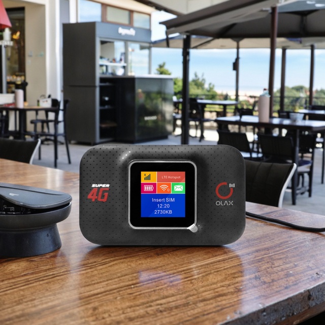 Olax Mf982 4g Mifi 3000mah Wifi6 Router 150mbps 4g Lte Cat4 Wireless Pocket Wifi Router Mobile Hotspot B1/2/3/5/7/8/20/28abmodem