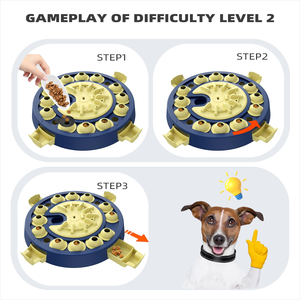 Juguete Interactivo para Perros, Comedero Lento, Rompecabezas, Entrenamiento de Inteligencia, Antiaburrimiento - Product Image 3