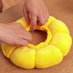 Waterdichte <span class=keywords><strong>Cat</strong></span> Recovery Kraag Anti Bite Lik Wond Genezing Elizabethan E Kraag Voor Katten Het Hele Seizoen Paarse Bloemstijl - Product Image 2