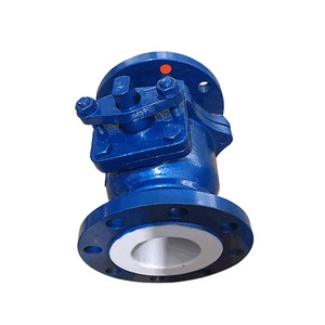 Yihong Valves Fluorine Lined Flanged Ball Valve Q41F46 1 In 100 Psi Chemical Corrosion Resistant - Product Image 1