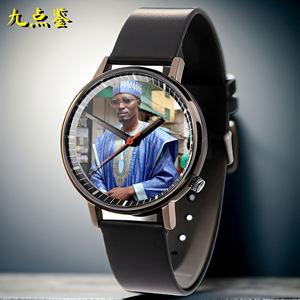 時計女性用カスタマイズロゴDIYクリエイティブポートレートダイヤルメンズとレディースクォーツ時計シンプル絶妙 - Product Image 3