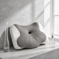 Bantal Tidur Ergonomis LH-H001 Butterfly Memory Foam Speaker Konduksi Tulang Kontrol Aplikasi 32 Lagu White Noise