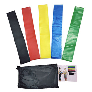 ชุดยางยืดออกกำลังกาย Zhen Shanghong Yoga Resistance Band TPE 5 สี พร้อมกระเป๋าพกพา - Product Image 1