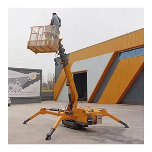 Motor Diesel Spider Crawler Spider Crane pequeno 3 Ton Crawler para o espaço estreito