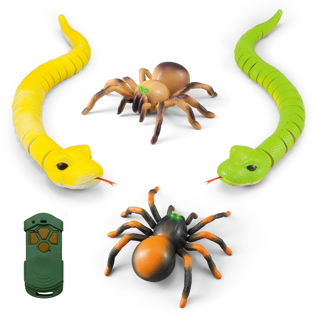 Creative Remote Control Animal Radio Control Snake Kids RC Animals Toys