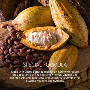 自有品牌抗衰老可可脂配方面油保湿面油混合维生素e <span class=keywords><strong>C</strong></span> & 10纯成分 - Product Image 4