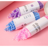 New Design Wholesale Price <strong>Best</strong> <strong>Selling</strong> Micro Eyelash Extension Cleanser <strong>Brushes</strong> <strong>Lash</strong> Cotton Swab