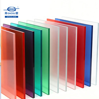 Lámina de Acrílico Fundido Transparente y de Color de 8 mm para Caja de Luz Publicitaria