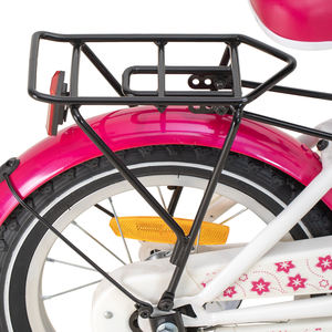 Vélo Enfant Garçon Monovitesse en Acier avec Porte-Bagages Arrière, Frein V, Roues d'Apprentissage 12-14 Pouces – Nouveau Design Tendance – Offre Spéciale - Product Image 4