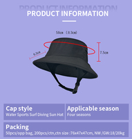 Chapeau Bob OEM Personnalisé Respirant en Maille Anti-UV Séchage Rapide pour la Natation, la Plongée et les Activités de Plage