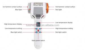 Trẻ Hóa Da Nóng Lạnh Vẻ Đẹp Thiết Bị Ấm Áp Và Mát Mẻ Trên Khuôn Mặt Búa Cho Skincare Thắt Chặt Khuôn Mặt Massage - Product Image 3