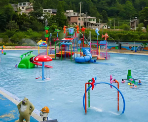 Venta al por mayor de fábrica Tongxin marca parque temático al aire libre <span class=keywords><strong>Splash</strong></span> Pad equipo fibra de vidrio rociador de agua certificado CE precios competitivos - Product Image 5