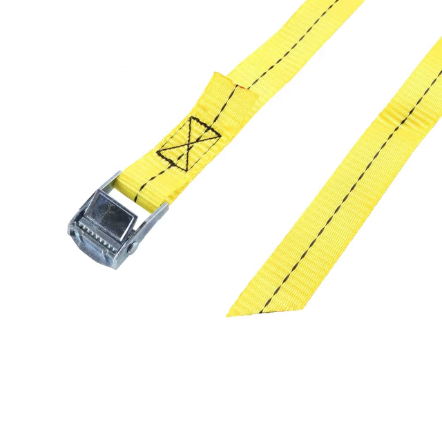 1 Inch 25mm Adjustable Tie Down Cam Buckle Straps 3m Polyester 200kgs Zinc Alloy No Hooks Multi-color Cargo Control