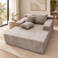 Canapé-lit compressé QINUO Lazy Movie, emballé sous vide, pour petit appartement, fournisseur en gros, service OEM