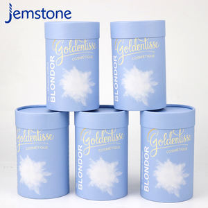 Factory Supply Custom Logo Four-Color Printed for Cosmetic Essential Oil Skin Care Serum Recyclable Paper Tube - Product Image 1