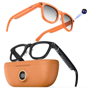 X01 Ultra Smart AI Glasses 8MP HD <b>Camera</b> Video Recording Voice Call WCharging Case Intelligent AI Translation <b>Sunglasses</b> Glasses - Product Image 6