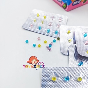 Egzotik haşhaş sıvı şeker çiğnemek Gummies nane meyvesi ekşi ve tatlı jel tatlılar taze nefes kutusu ambalaj ile - Product Image 2