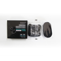 Vente en gros de bandelettes nasales hypoallergéniques patchs anti-massage pour une nuit de sommeil silencieuse 30 bandes buccales Tiras Nasales pour une bonne nuit
