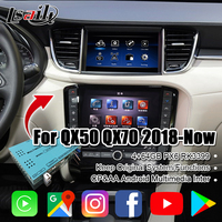 Lsailt-Interfaz de vídeo Multimedia CP para Infiniti 2018-2021QX50 QX60 QX80 QX70, integración OEM, Android, incluye Google play