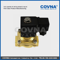 COVNA B2Bclearance Vente Connexion Rapide Mini 12V 24V Électrovanne 2 Voies 1/2 Pouces Électrovanne Gaz Eau pour Eau