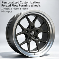 Jantes en alliage FLowtone Wheels 18 pouces 5x112 5x120 pour BMW F30 G20 G30 G42 Audi A3 A4 A5 A6 Mercedes Classe C Classe E