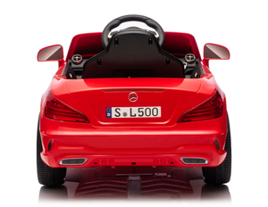 รถยนต์ของเล่นเด็กแบบขี่ได้ รุ่น Mercedes Benz SL500 ลิขสิทธิ์แท้ ใช้พลังงานแบตเตอรี่ 12V ผลิตจากพลาสติก สำหรับเด็กอายุ <span class=keywords><strong>2</strong></span> ถึง 4 ปี - Product Image 5