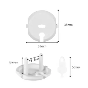 插座盖儿童防电保护婴儿安全产品，适用于家庭、办公室、易于安装、插头插座盖
