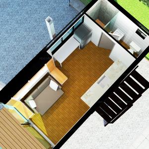 Pequeño contenedor de madera Chalet alojamiento Chalet <span class=keywords><strong>suizo</strong></span> con baño y cubierta de techo - Product Image 6