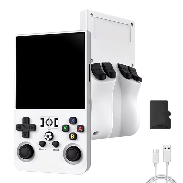 R36SMAX New Handheld Gaming Console Arcade-Style Large-Screen Nostalgic Handheld Portable Gaming Device