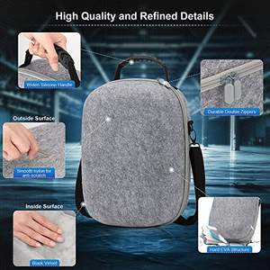 Free Sample Small Size Manual Sewing Waterproof Dustproof <b>Drawstring</b> Bag Black Polyester Bag Headset Data Cable <b>Pouch</b> - Product Image 5