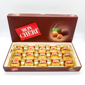 Chocolat Mon Chéri 100g Vente en gros Haute qualité Gamme complète Fabrication belge Marque personnalisée Durée de conservation de 2 ans Stockage au frais et au sec - Product Image 2
