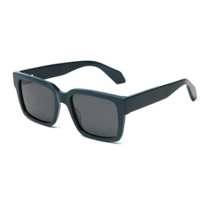 Venta al por mayor Unisex Uv400 Gafas de sol Marco cuadrado Hombres Retro Moda Marca de lujo Tonos Logotipo personalizado Hombres Mujeres Gafas de sol polarizadas - Product Image 3
